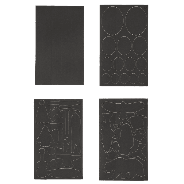 Écussons Patagonia Worn Wear Patch Kit Black