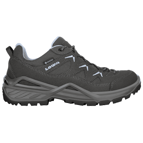 Chaussures Lowa Sirkos Evo GTX Lo Women graphite/iceblue