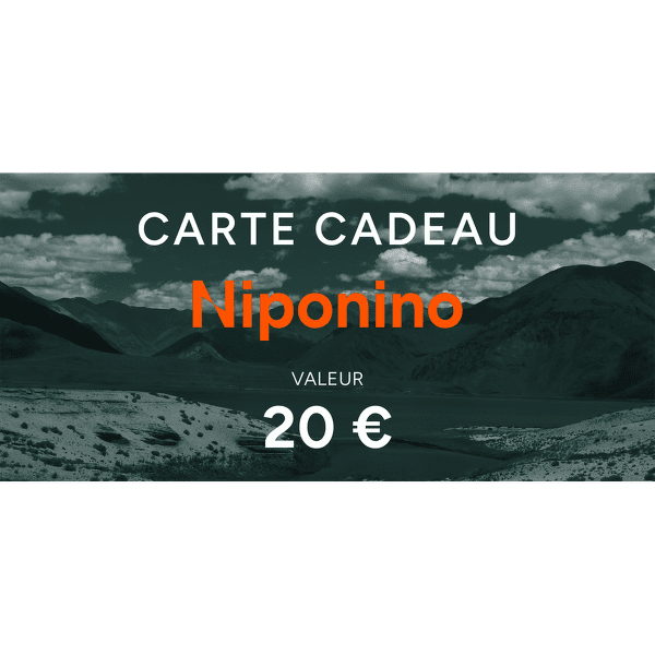 NIPONINO Chèque cadeau électronique 20 €