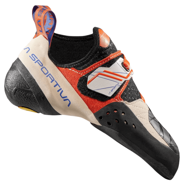 Chaussons d'escalade La Sportiva Solution Women White/Lily Orange_W00O03