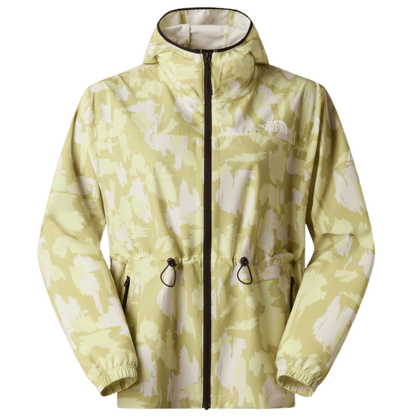 Veste The North Face MOUNTAIN ATHLETICS HOODED WIND JKT-PRI Women MKO LEMON MIST PAINTED MOUNTAINS PRINT