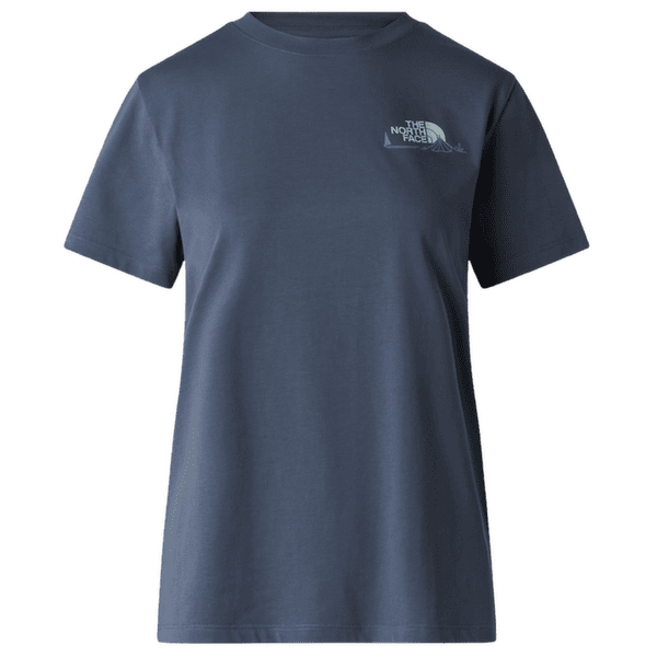 T-shirt a manches courtes The North Face Monte Regular Short Sleeve Tee - Graphic Women 0U3 GRANITE GREY