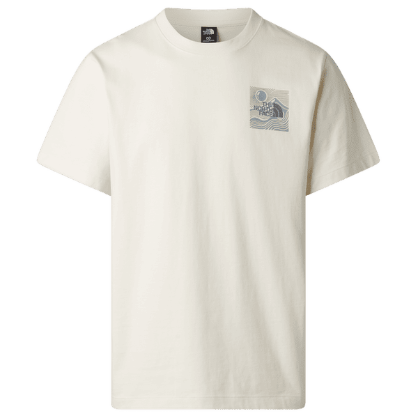 T-shirt a manches courtes The North Face Mountain Escape Relaxed Short Sleeve Tee - Graphic Men WHITE DUNE