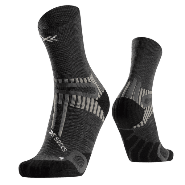 Chaussettes X-Bionic X-Socks® Hike Perform Merino Ankle HEATHER GREY