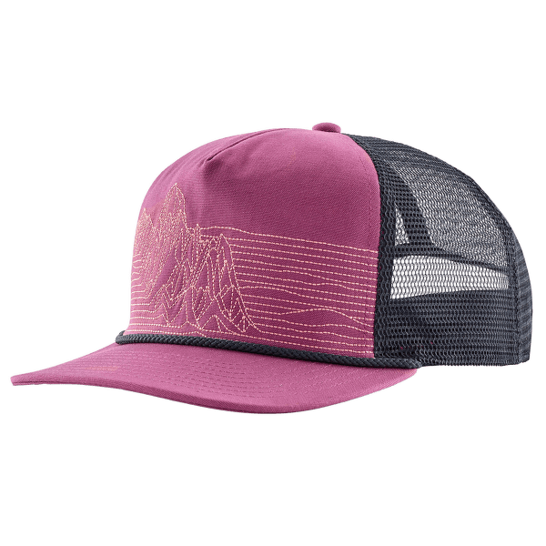Casquette de baseball Patagonia Airfarer Cap Strataspire Stripe: Faded Magenta
