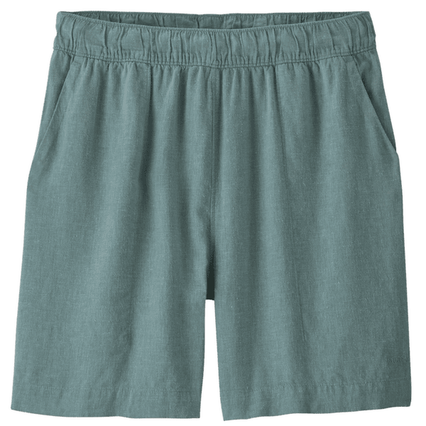 Shorts Patagonia Garden Island Long Shorts - 6 in. Women Whole Weave: Blue Sage
