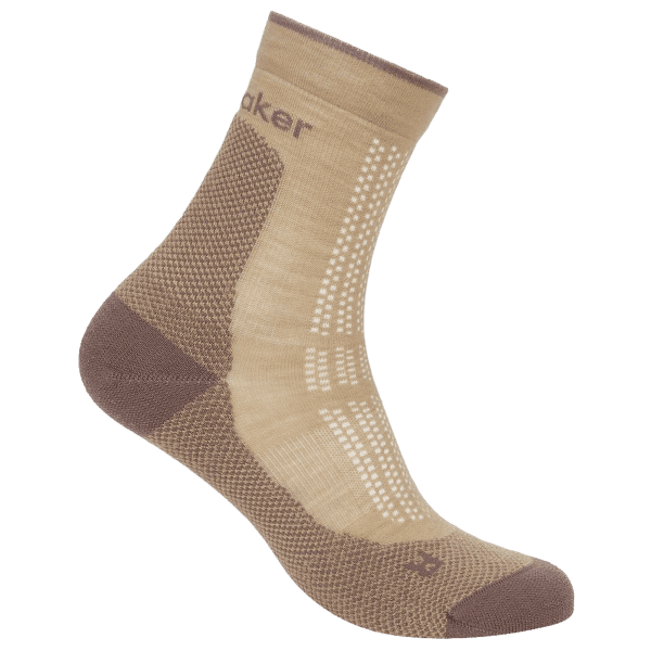 Chaussettes Icebreaker Merino Hike+ Ultralight Quarter Women PINK QUARTZ/PORCINI