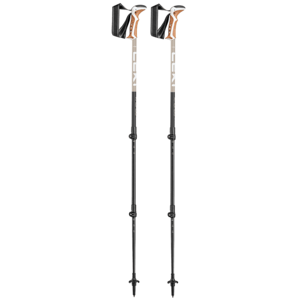 Trou Leki Khumbu Lite pale clay light-black-white
