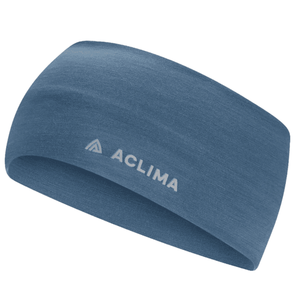 Bandeau Aclima LightWool Headband Blue Fusion