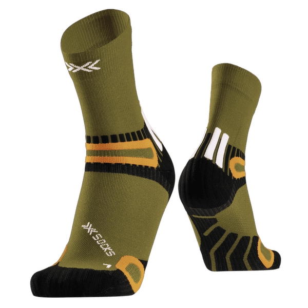 Chaussettes X-Bionic X-Socks® Hike Discover Ankle OLIVE