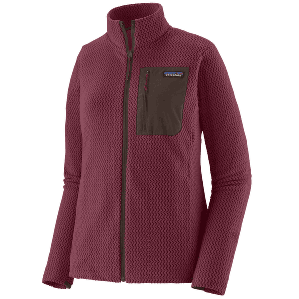 Sweat-shirt Patagonia R1 Air Jacket Women Berry Fig