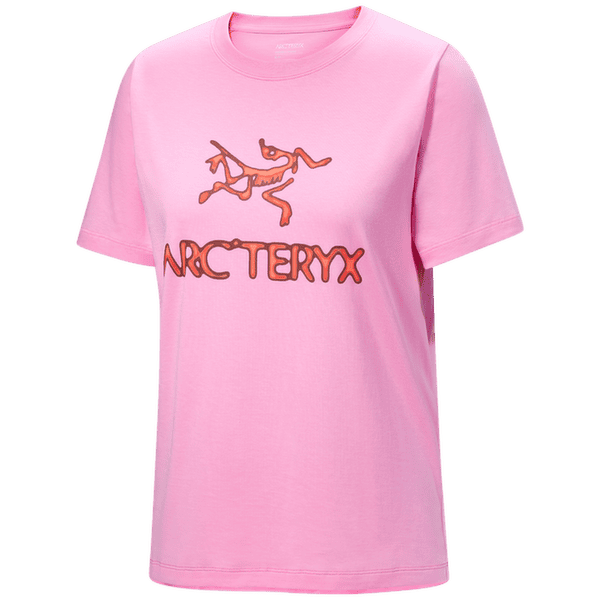 T-shirt a manches courtes Arcteryx Kragg SL Cotton Heatmap Crew SS Women Pineberry