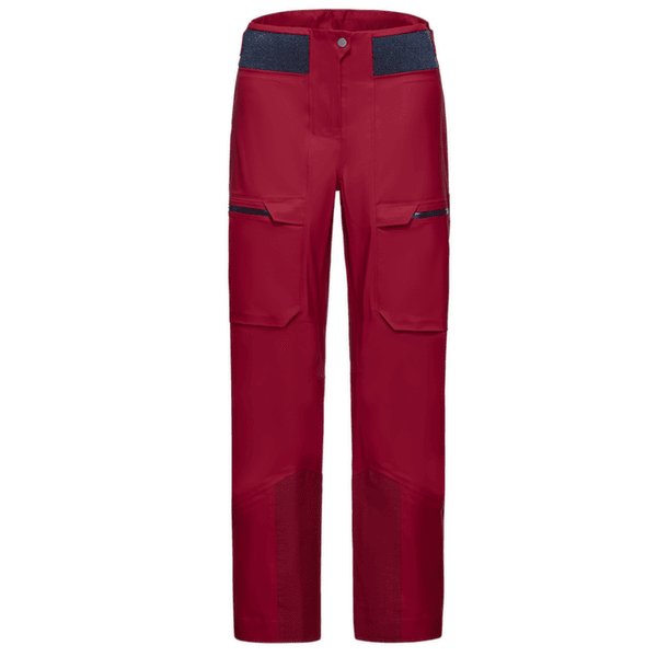 Pantalons Mammut Haldigrat Air HS Pants Women blood red-marine