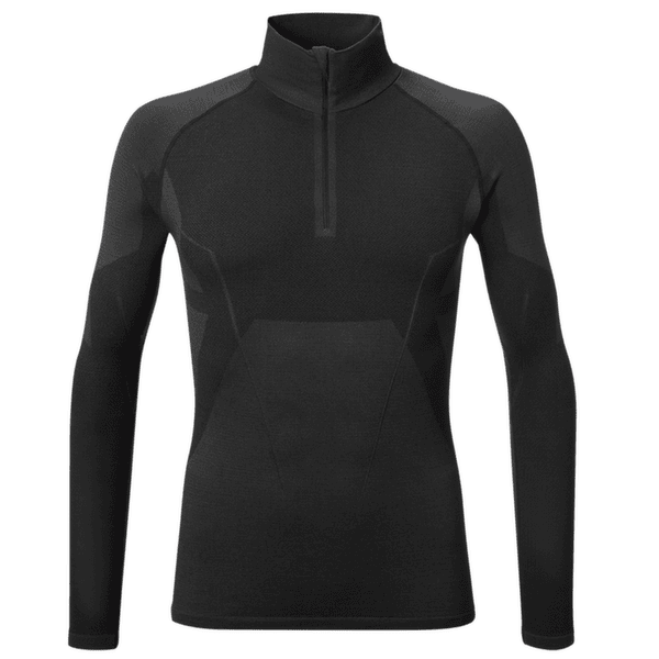 T-shirt a manches longues Millet DRYNAMIC SOFT LS 1/2 ZIP MEN NOIR NEW