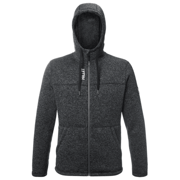 Veste Millet CHAMONIX KNITWARM HOODIE MEN ANTHRACITE GREY NEW