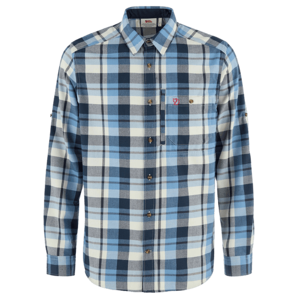 Chemises a manches longues Fjällräven Fjallglim Shirt Men Dawn Blue-Chalk White