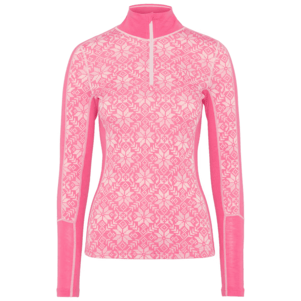 T-shirt a manches longues Kari Traa Anna HZ BGUM/BUBBLEGUM