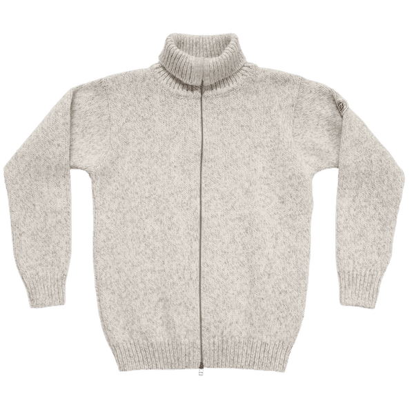 Pull Devold Nansen Wool Cardigan 770A GREY MELANGE