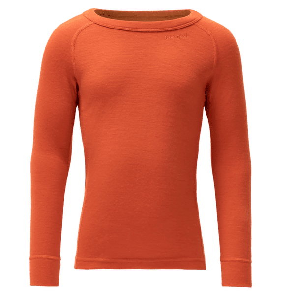 T-shirt a manches longues Devold Duo Active Merino Shirt Kid 087A BRICK