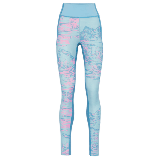 Pantalons Kari Traa RACHEL PANTS WAVE/BRIGHT TURQUOISE