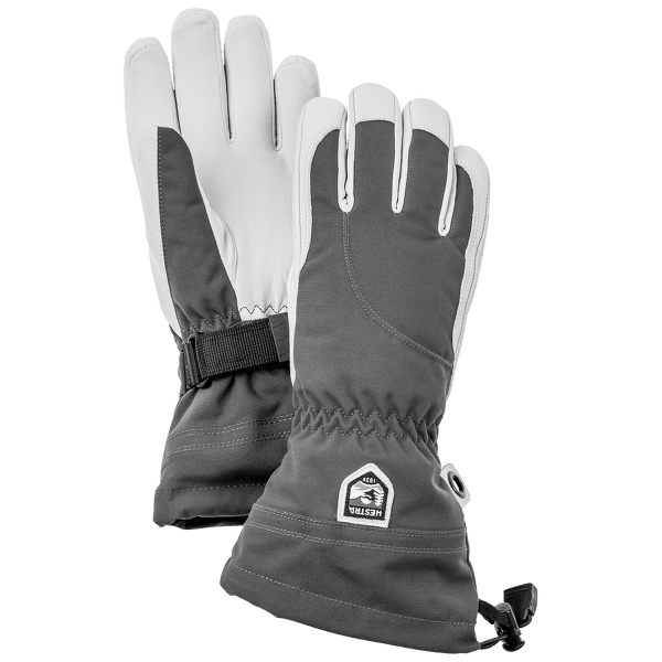 Gants Hestra Heli Ski Women Grey/Offwhite