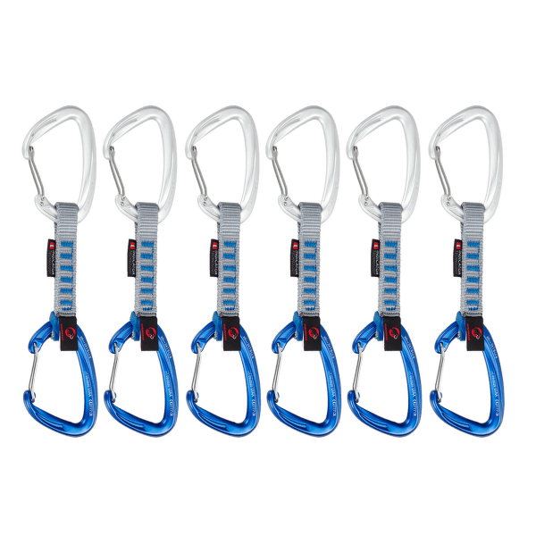 Ensemble Expreska Mammut Crag Wire Quickdraws 10 cm 6P Silver-Ultramarine 19200