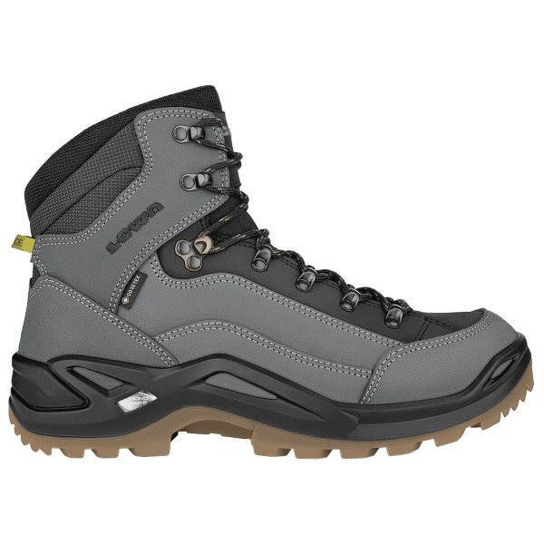 Chaussures Lowa Renegade Gtx Mid Men Dunkelgrau/schwarz