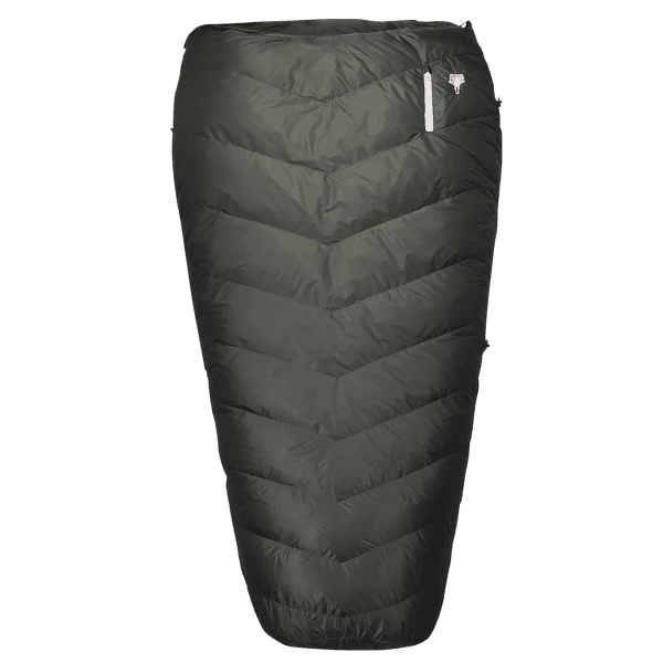 Insert de sac de couchage Grüezi bag Feater - The Feet Heater DownWool Deep Forest