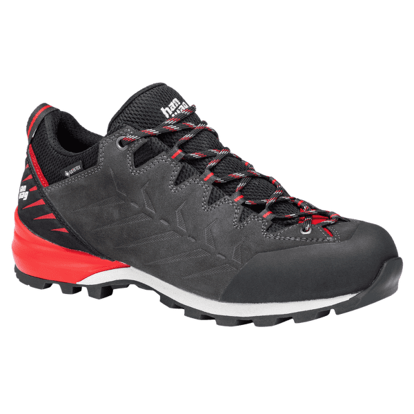 Chaussures Hanwag Makra Pro Low GTX Asphalt/Red