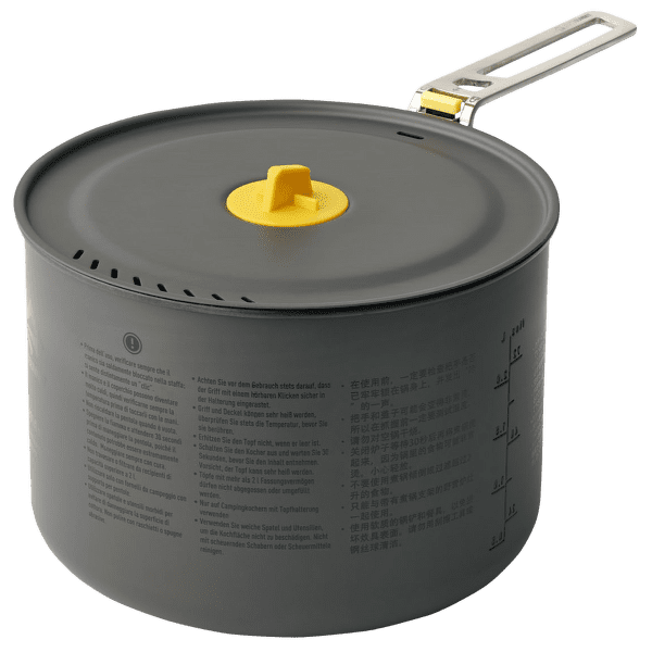 Casserole Sea to Summit Frontier UL Pot - 3L Aluminium Hard Anodised Grey