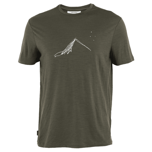 T-shirt a manches courtes Icebreaker Merino 150 Tech Lite SS Tee Southern Constellation Men LODEN