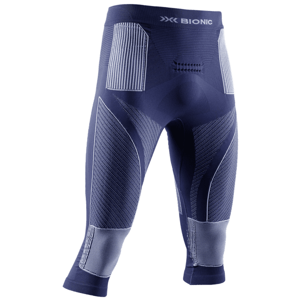 Leggings 3/4 X-Bionic Energy Accumulator 4.0 Pants 3/4 Men Marine/Optical White