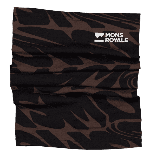 Cache-cou Mons Royale Daily Dose Merino Flex Neckwarmer Signal Lost Cedar