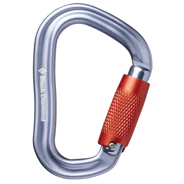 Mousqueton Black Diamond VAPORLOCK TWISTLOCK CARABINER Gray