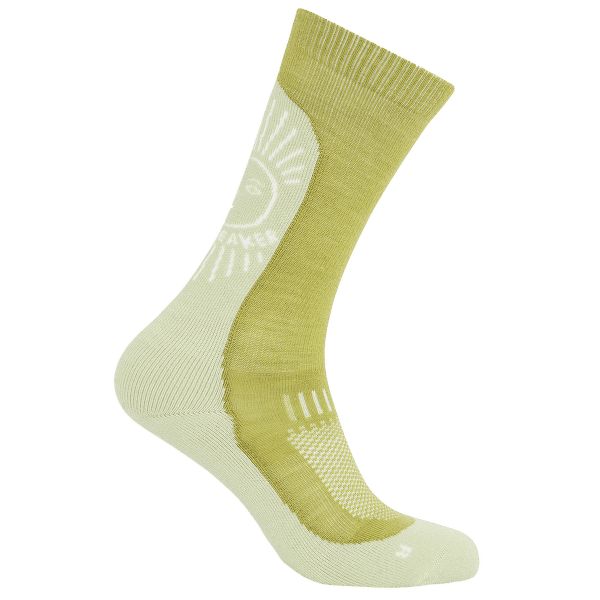 Chaussettes Icebreaker Merino Hike+ Light Crew IB Solar OLIVE/ASHEN/SNOW
