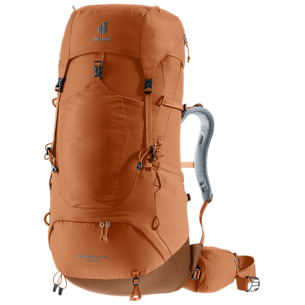 Sac a dos deuter Aircontact Lite 45 + 10 SL pecan-mocha