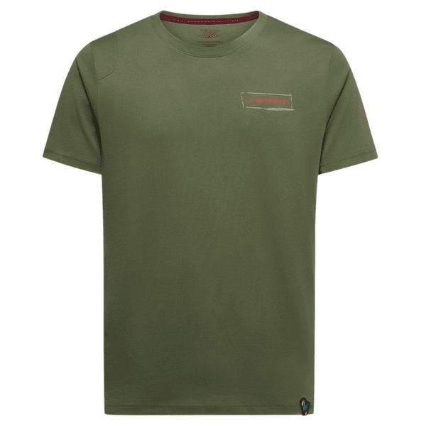 T-shirt a manches courtes La Sportiva MANTRA T-SHIRT Men Cypress/Mountain Red