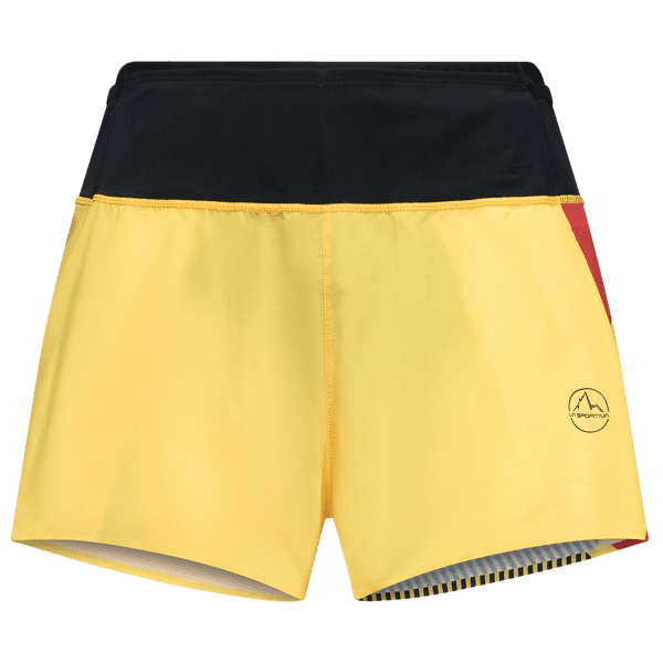 Shorts La Sportiva FLOW 3" SHORT Men Black/Yellow