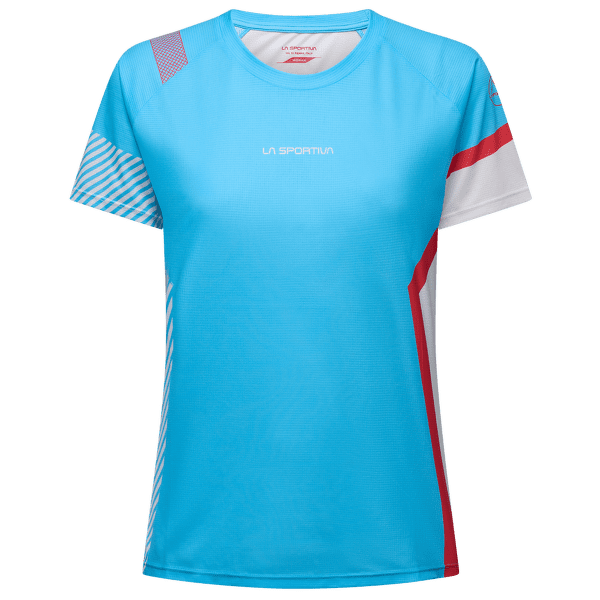 T-shirt a manches courtes La Sportiva FLOW T-SHIRT Women Malibu Blue/Hibiscus