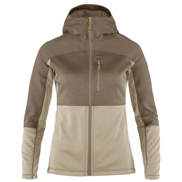 Sweat-shirt Fjällräven Abisko Trail Fleece Women Fossil-Suede Brown