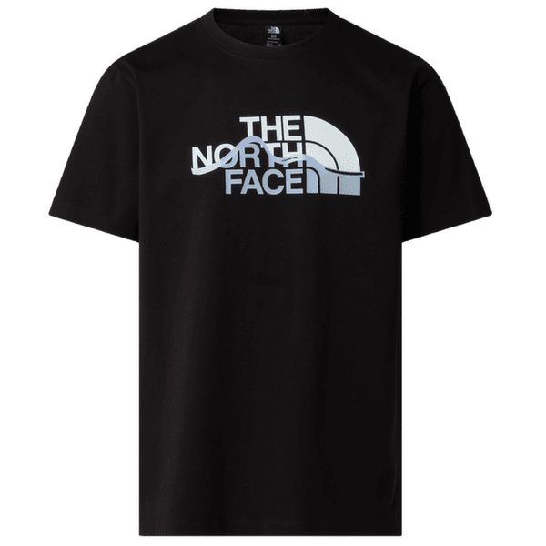 T-shirt a manches courtes The North Face Mountain Line Regular Short Sleeve Tee - Graphic Men TNF BLACK