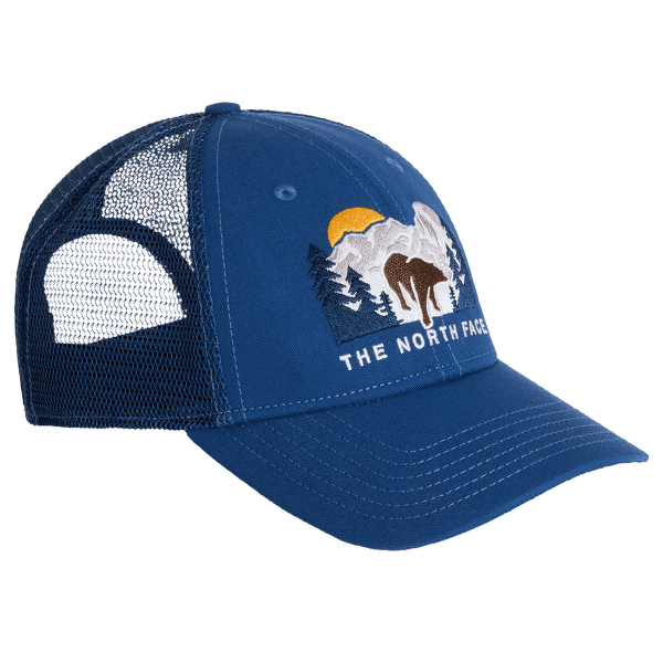 Casquette de baseball The North Face Embroidered Mudder Trucker OF5 SHADY BLUE/BEAR GRAPHIC