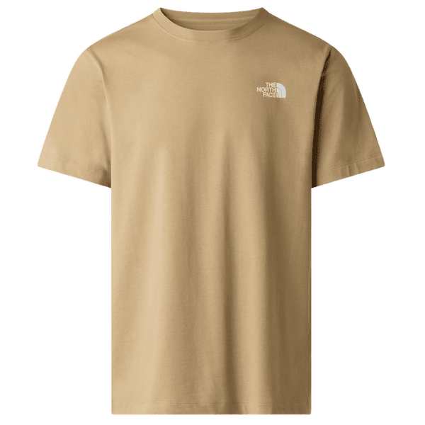 T-shirt a manches courtes The North Face Evolution Box NSE Regular Short Sleeve Men Khaki Stone