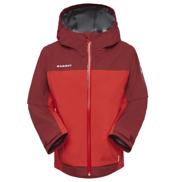 Veste Mammut TAISS HS HOODED JACKET KIDS 3825 mammut red-dark mammut red