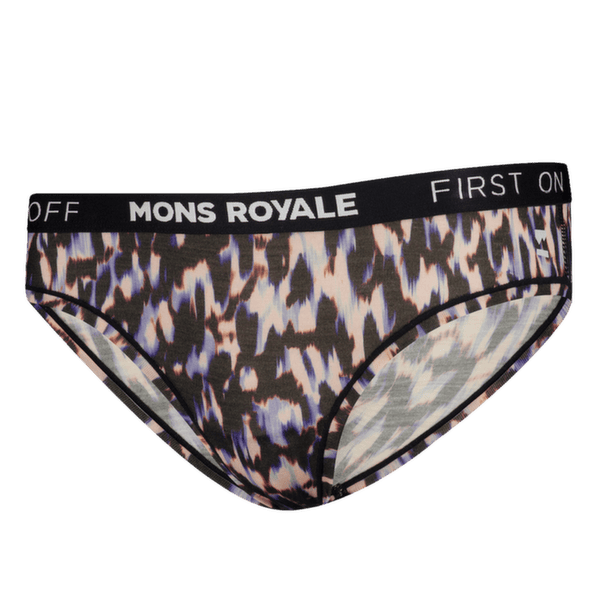 Culottes Mons Royale Folo Merino Briefs Rock Leopard