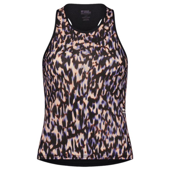 Débardeur Mons Royale Bella Merino Tank Women Rock Leopard/Black