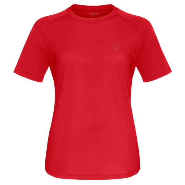 T-shirt a manches courtes Norrona femund pureUll T-Shirt Women Aura Orange