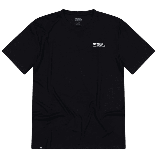 T-shirt a manches courtes Mons Royale Icon Merino Classic T-Shirt Men Black