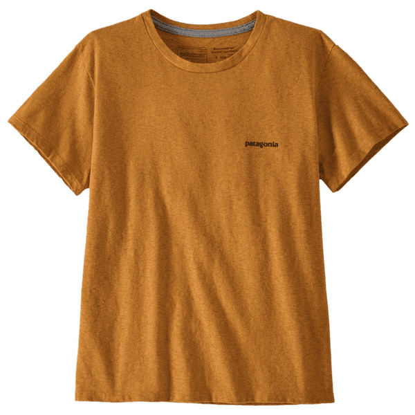 T-shirt a manches courtes Patagonia P-6 Logo Responsibili-Tee Women Dried Mango