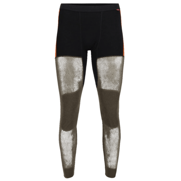 Leggings Aclima WoolNet Hiking Longs Men Jet Black/Tarmac/Gold Flame
